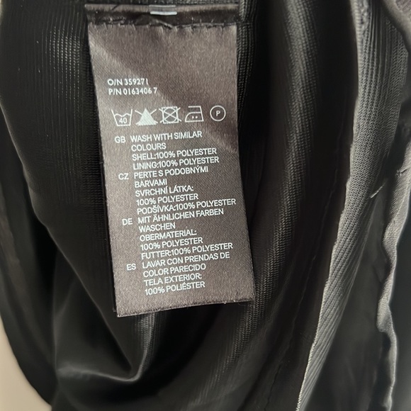 H&M hi lo little black dress Size 4 - Picture 6 of 6